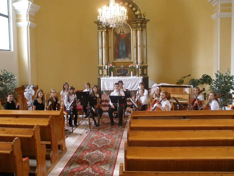 Slávnostný koncert v Evanjelickom kostole v Sabinove