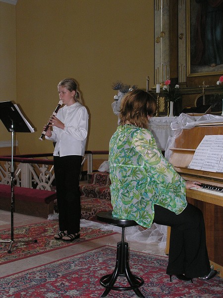 Slávnostný koncert v Evanjelickom kostole v Sabinove
