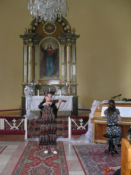Slávnostný koncert v Evanjelickom kostole v Sabinove