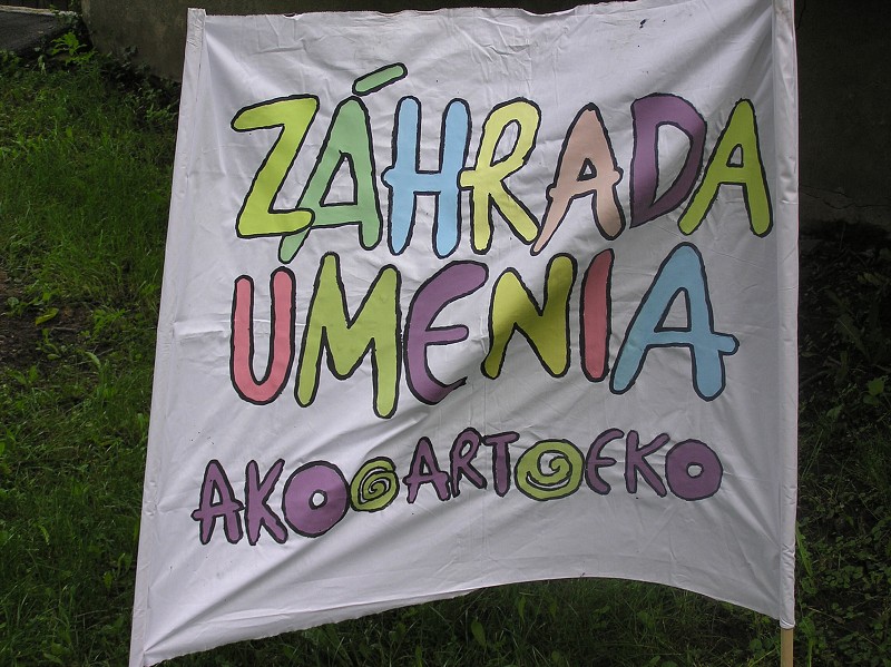 Otvorenie záhrady umenia - AkoArtEko