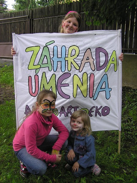 Otvorenie záhrady umenia - AkoArtEko