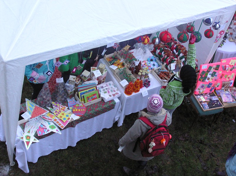 Výtvarný odbor- Vianočné trhy 2012