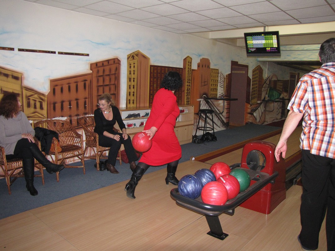 Záver roka pri bowlingu