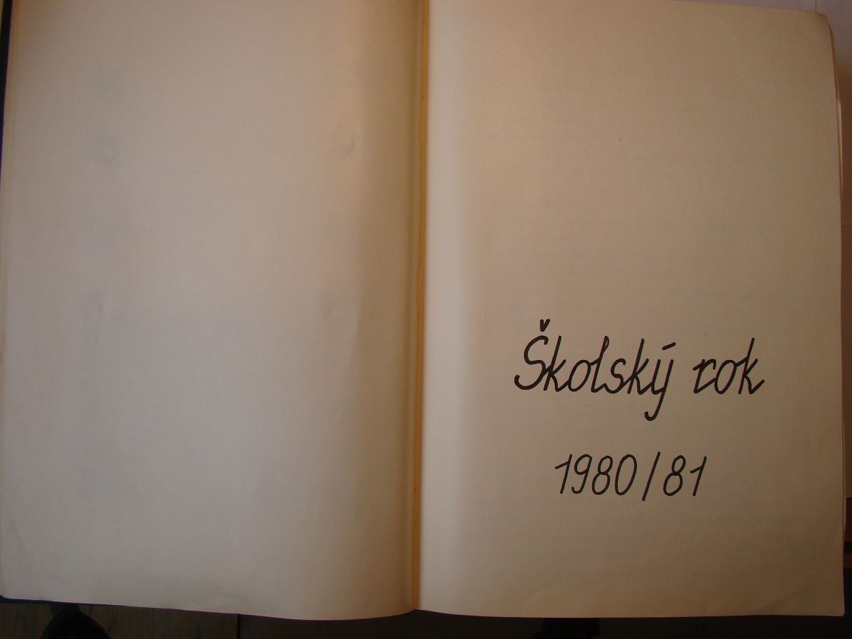 Kronika školy 1953-1989