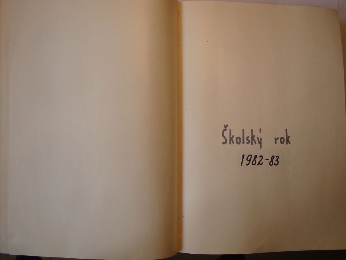 Kronika školy 1953-1989