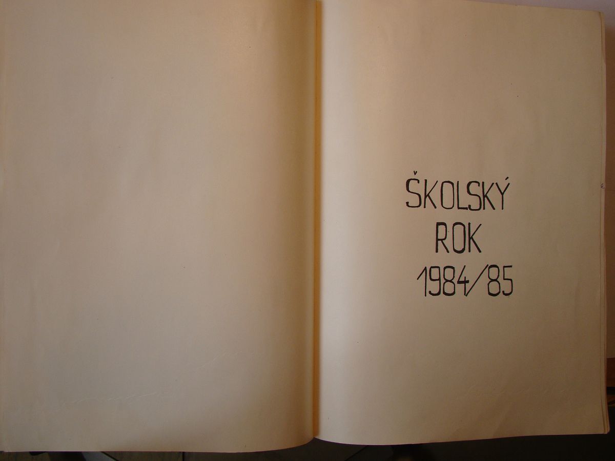 Kronika školy 1953-1989