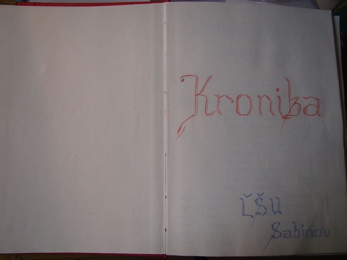 Kronika školy 1989-1995