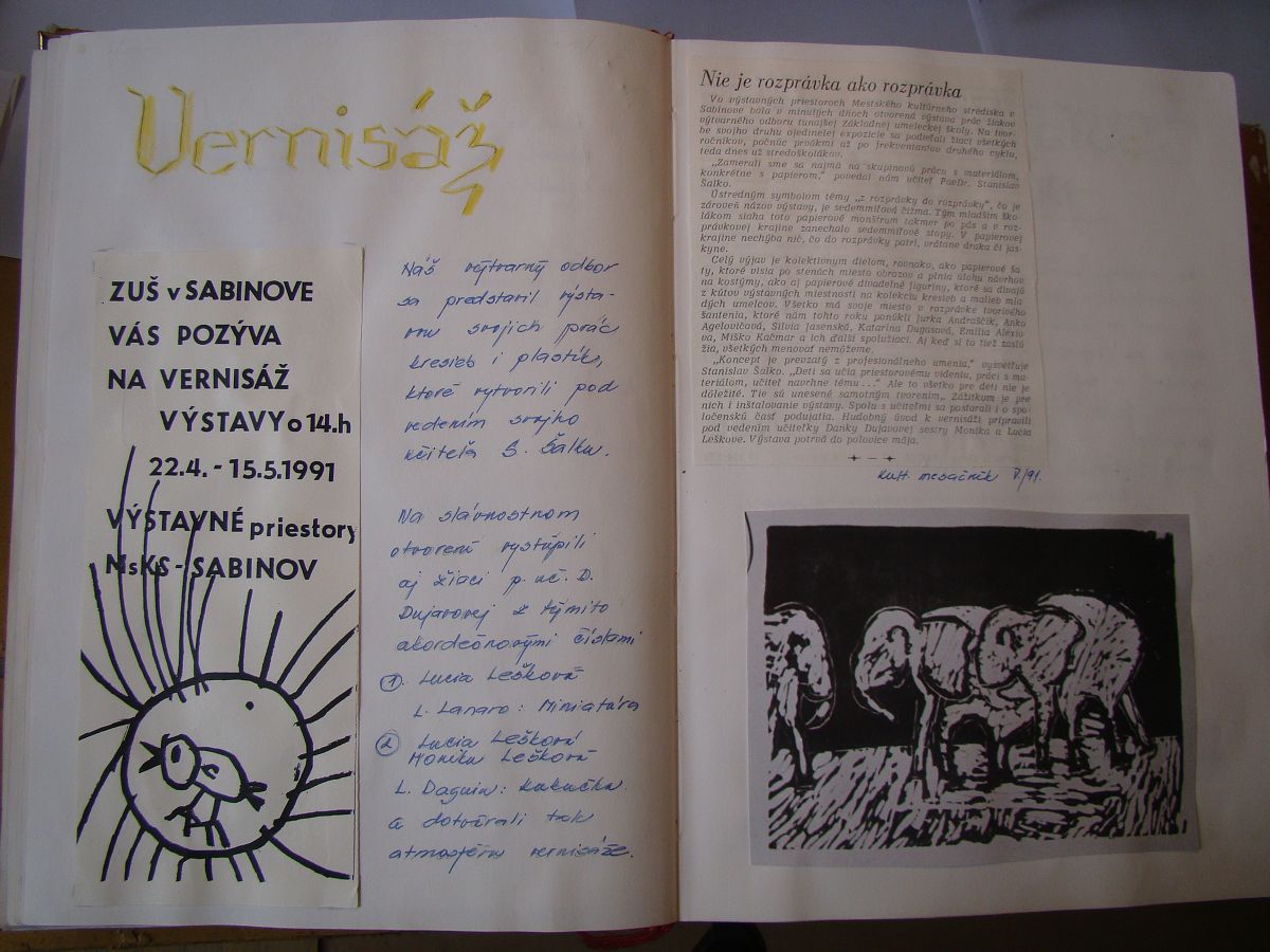 Kronika školy 1989-1995