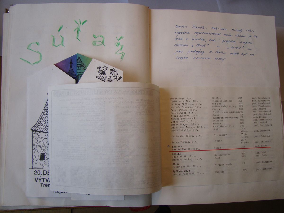Kronika školy 1989-1995