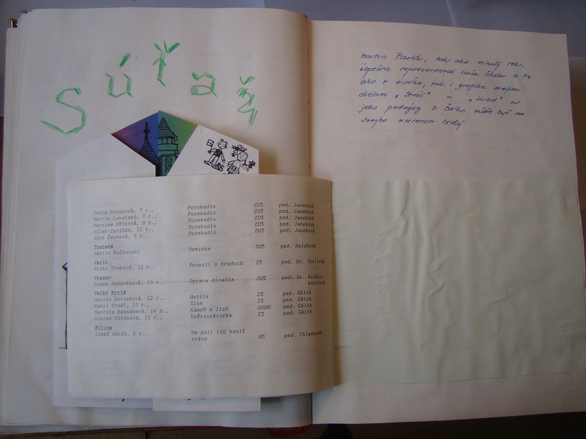Kronika školy 1989-1995