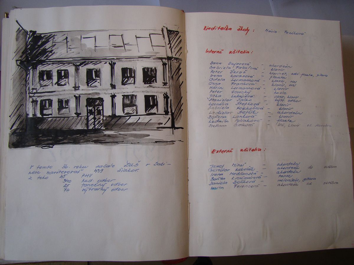 Kronika školy 1989-1995