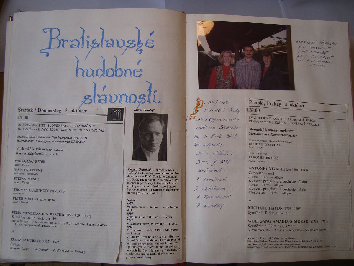 Kronika školy 1989-1995