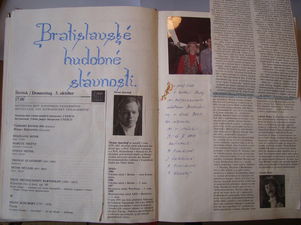 Kronika školy 1989-1995