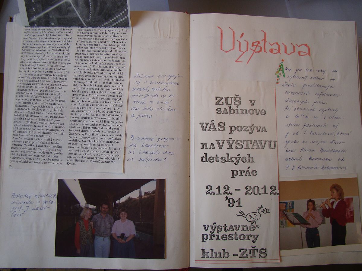 Kronika školy 1989-1995