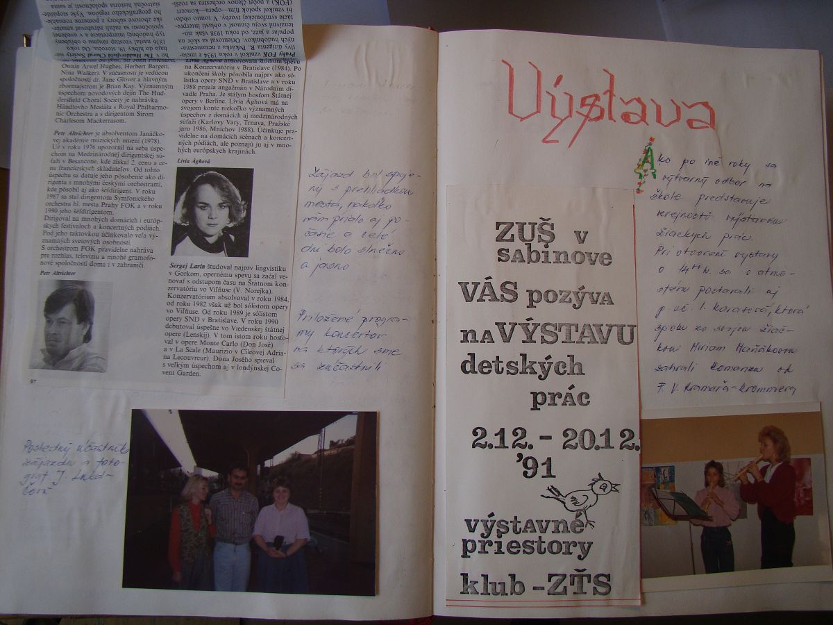 Kronika školy 1989-1995