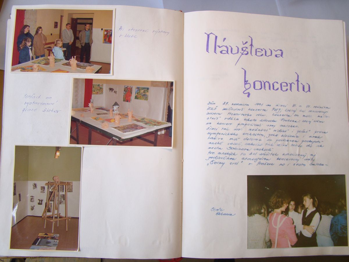 Kronika školy 1989-1995