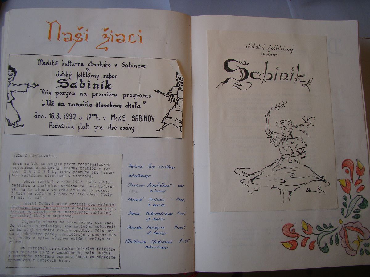 Kronika školy 1989-1995