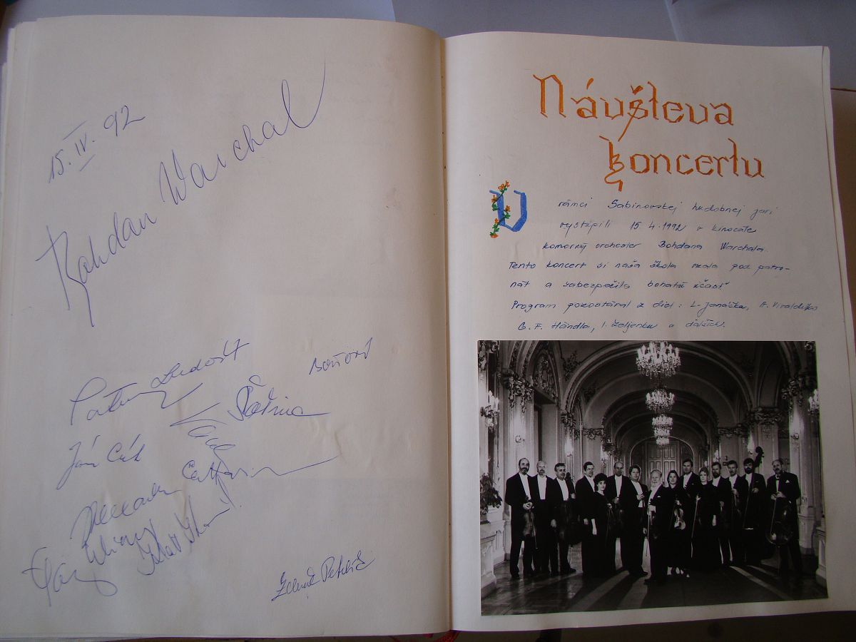 Kronika školy 1989-1995