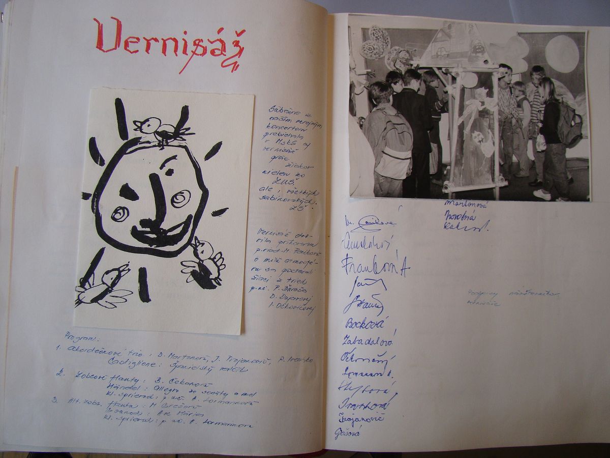 Kronika školy 1989-1995