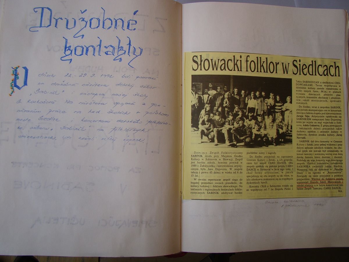Kronika školy 1989-1995