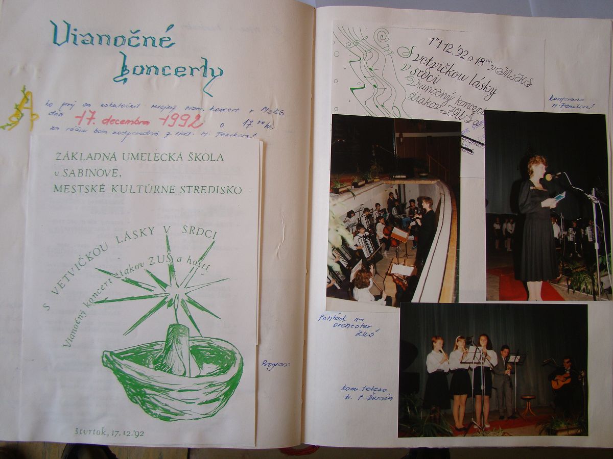 Kronika školy 1989-1995