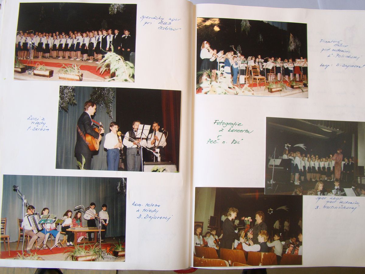 Kronika školy 1989-1995