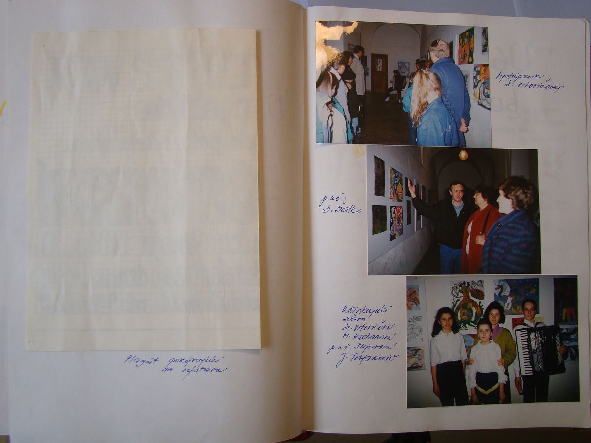 Kronika školy 1989-1995