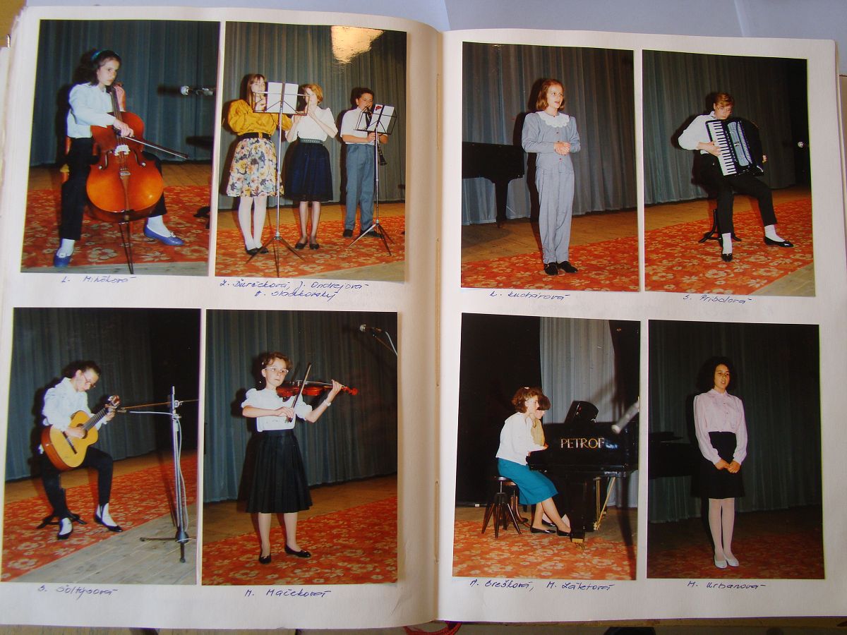 Kronika školy 1989-1995