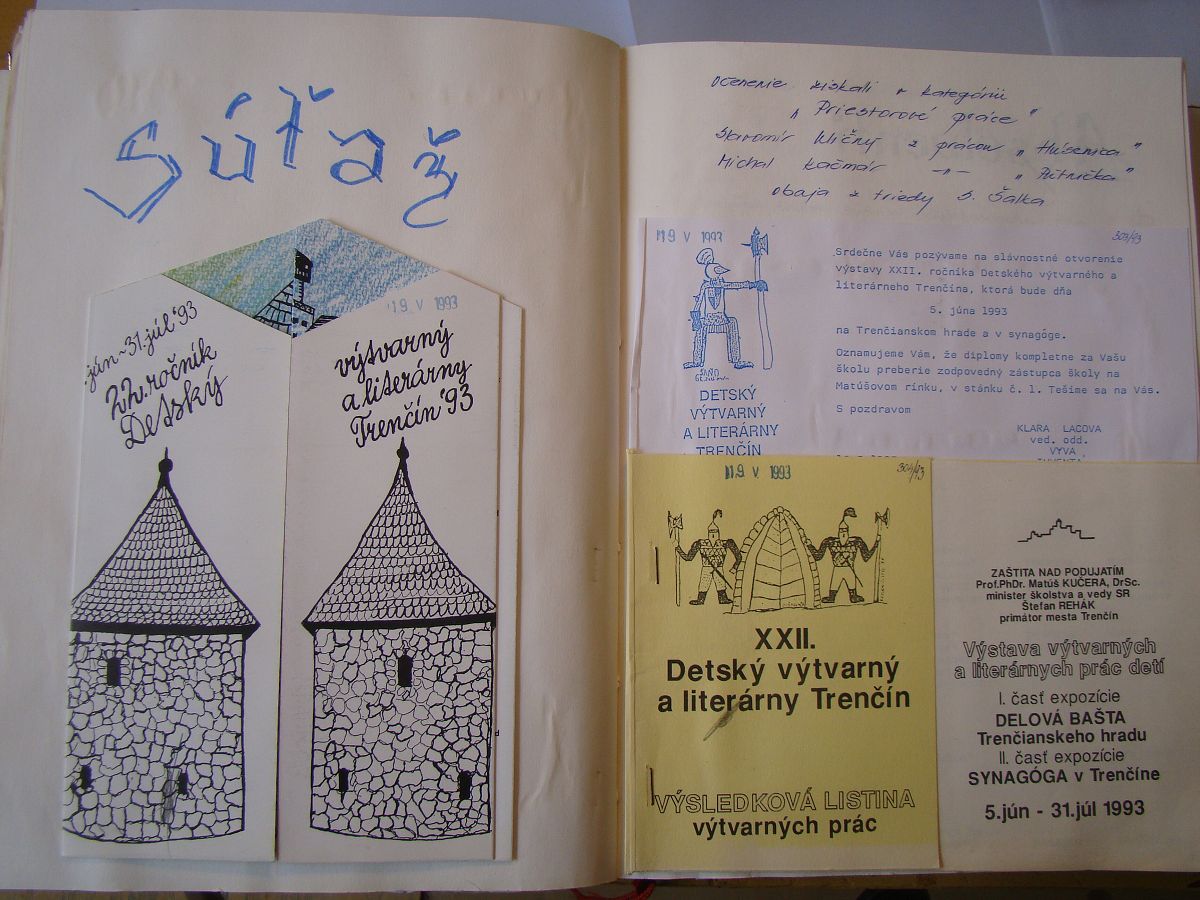 Kronika školy 1989-1995
