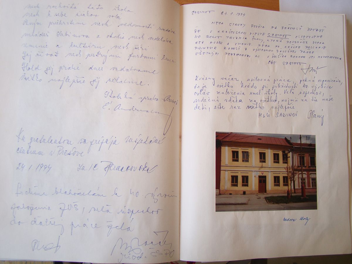 Kronika školy 1989-1995