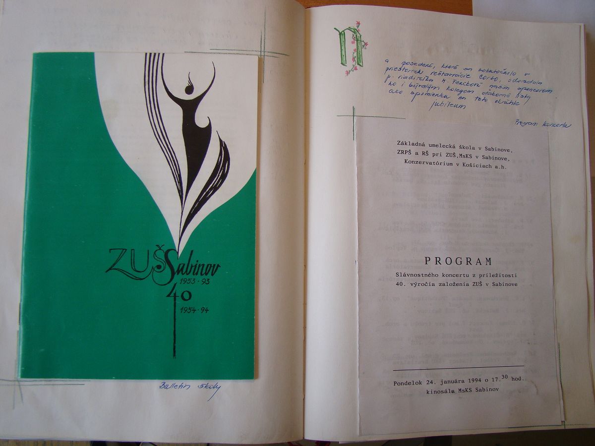 Kronika školy 1989-1995