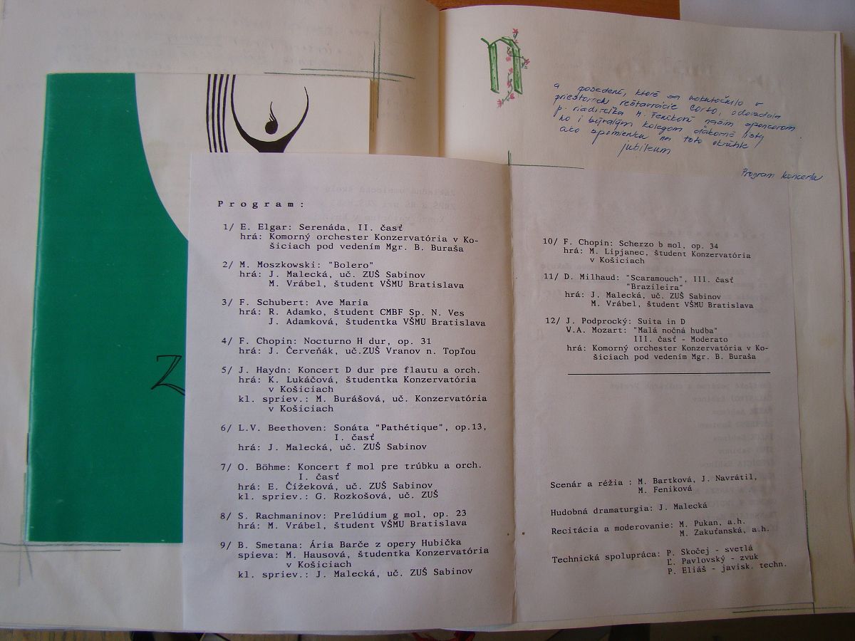 Kronika školy 1989-1995