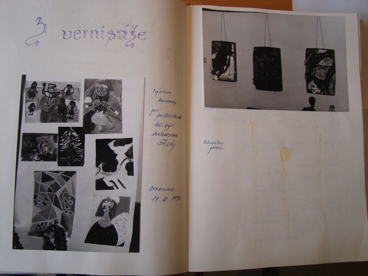Kronika školy 1989-1995