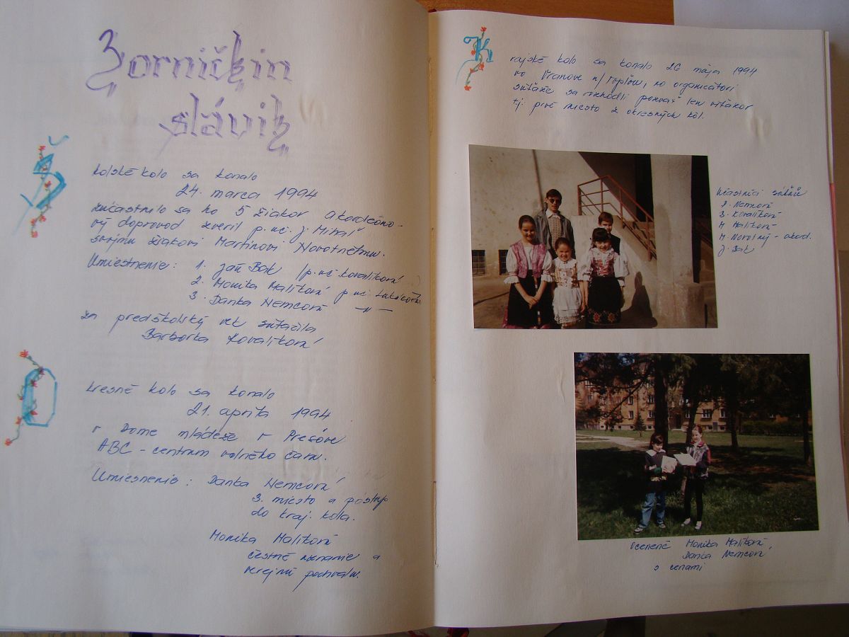 Kronika školy 1989-1995