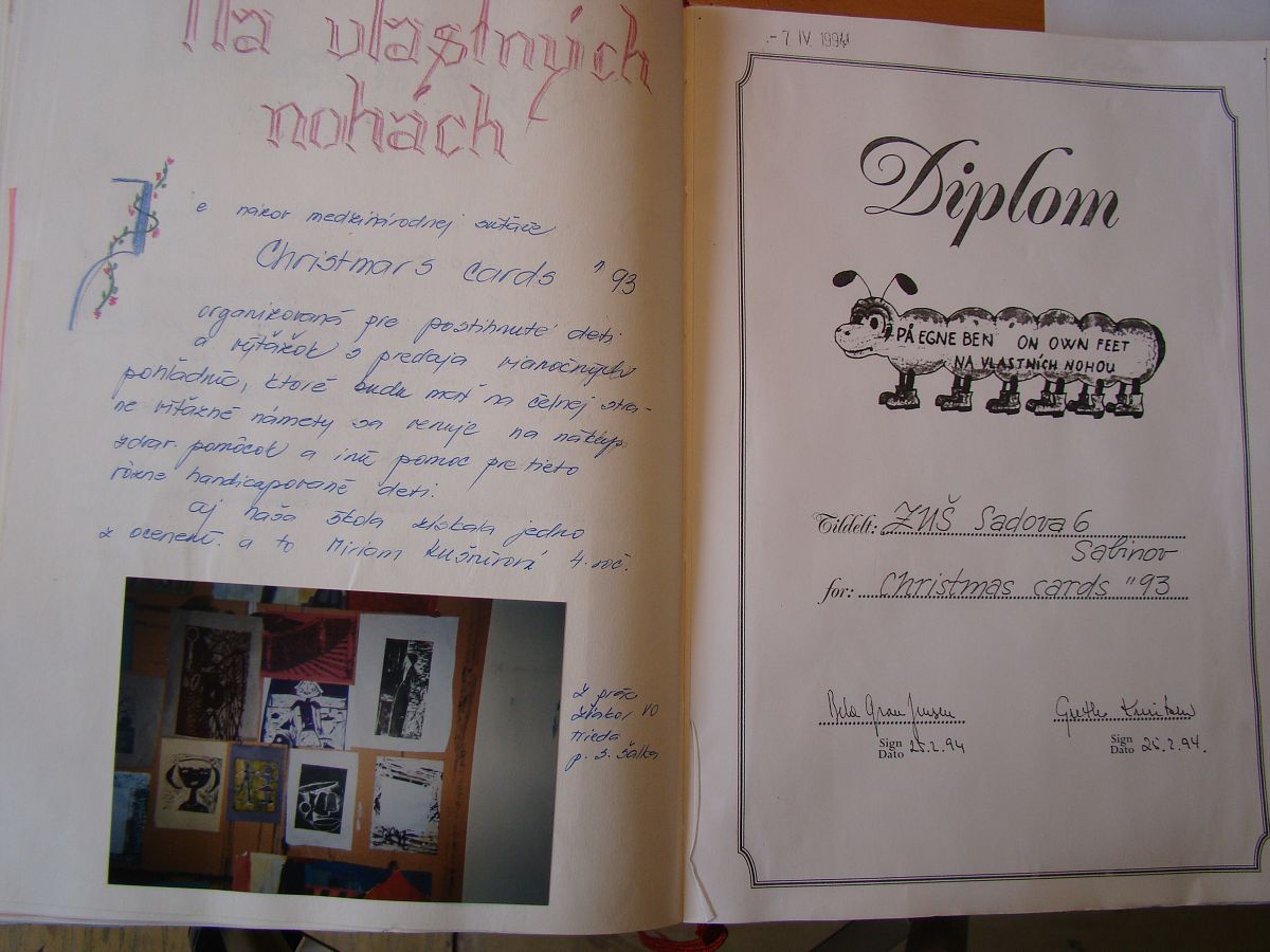 Kronika školy 1989-1995