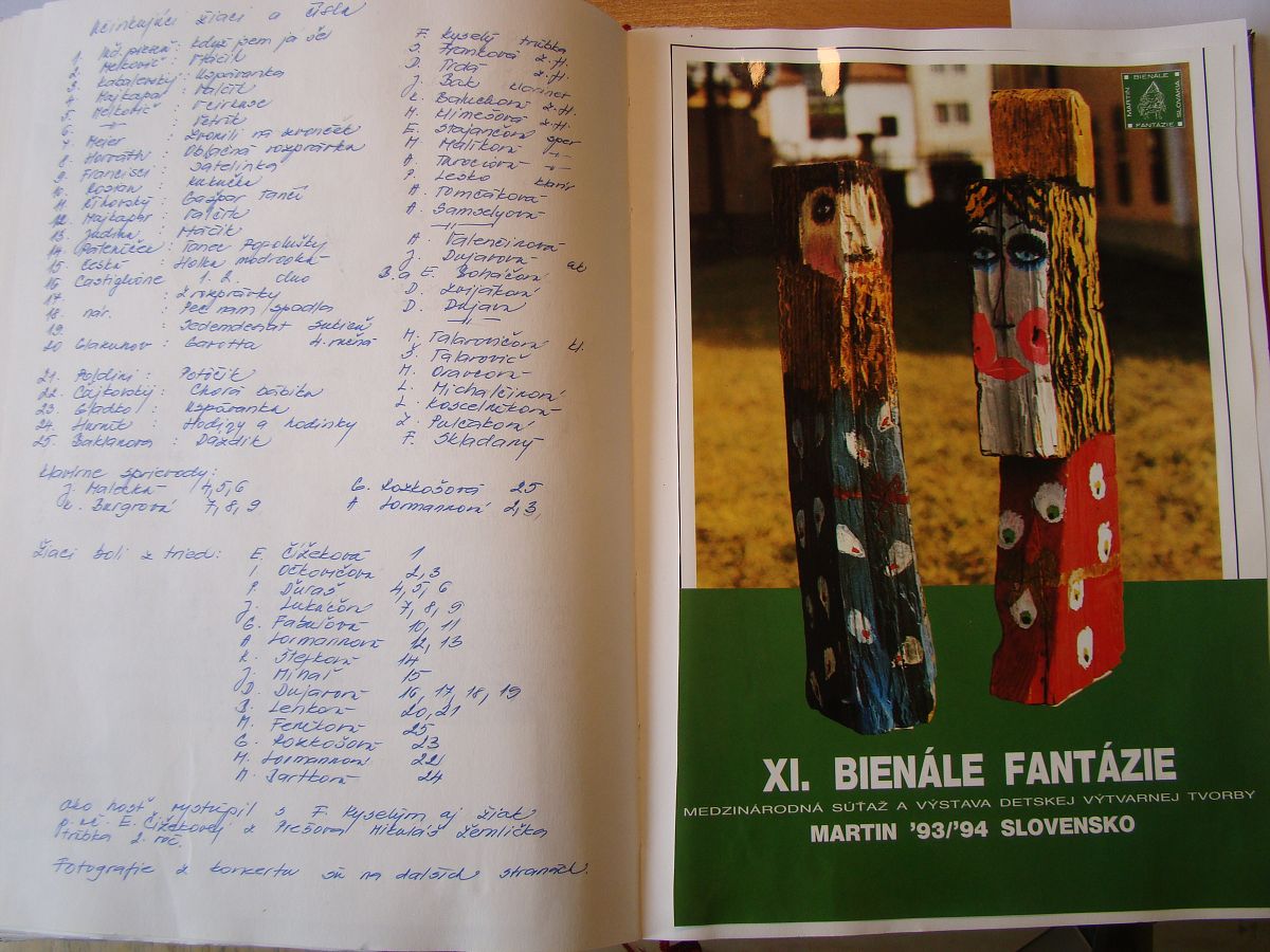 Kronika školy 1989-1995