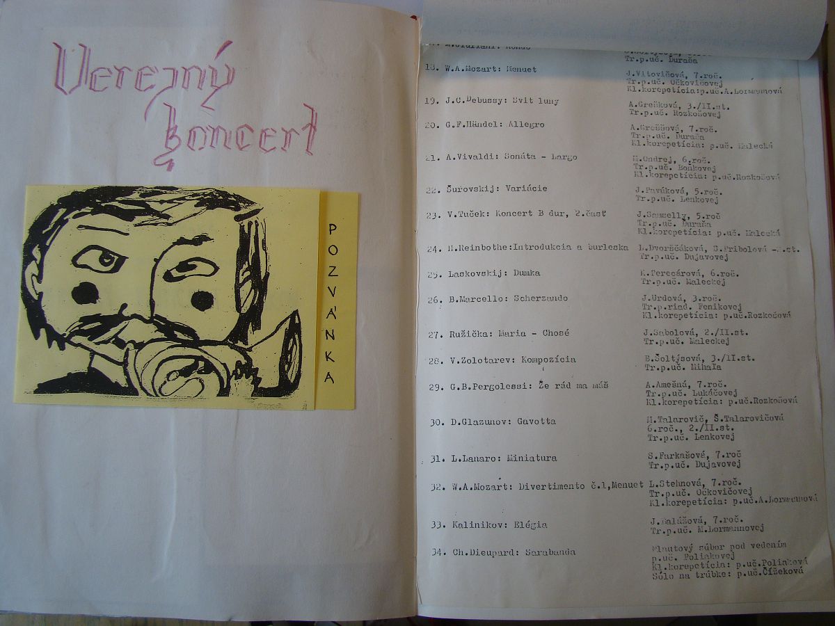 Kronika školy 1989-1995