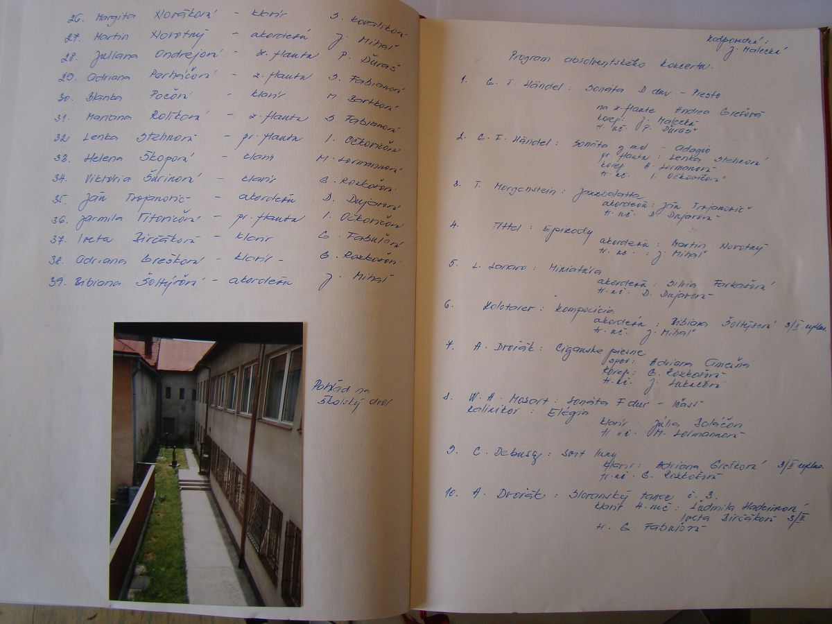 Kronika školy 1989-1995