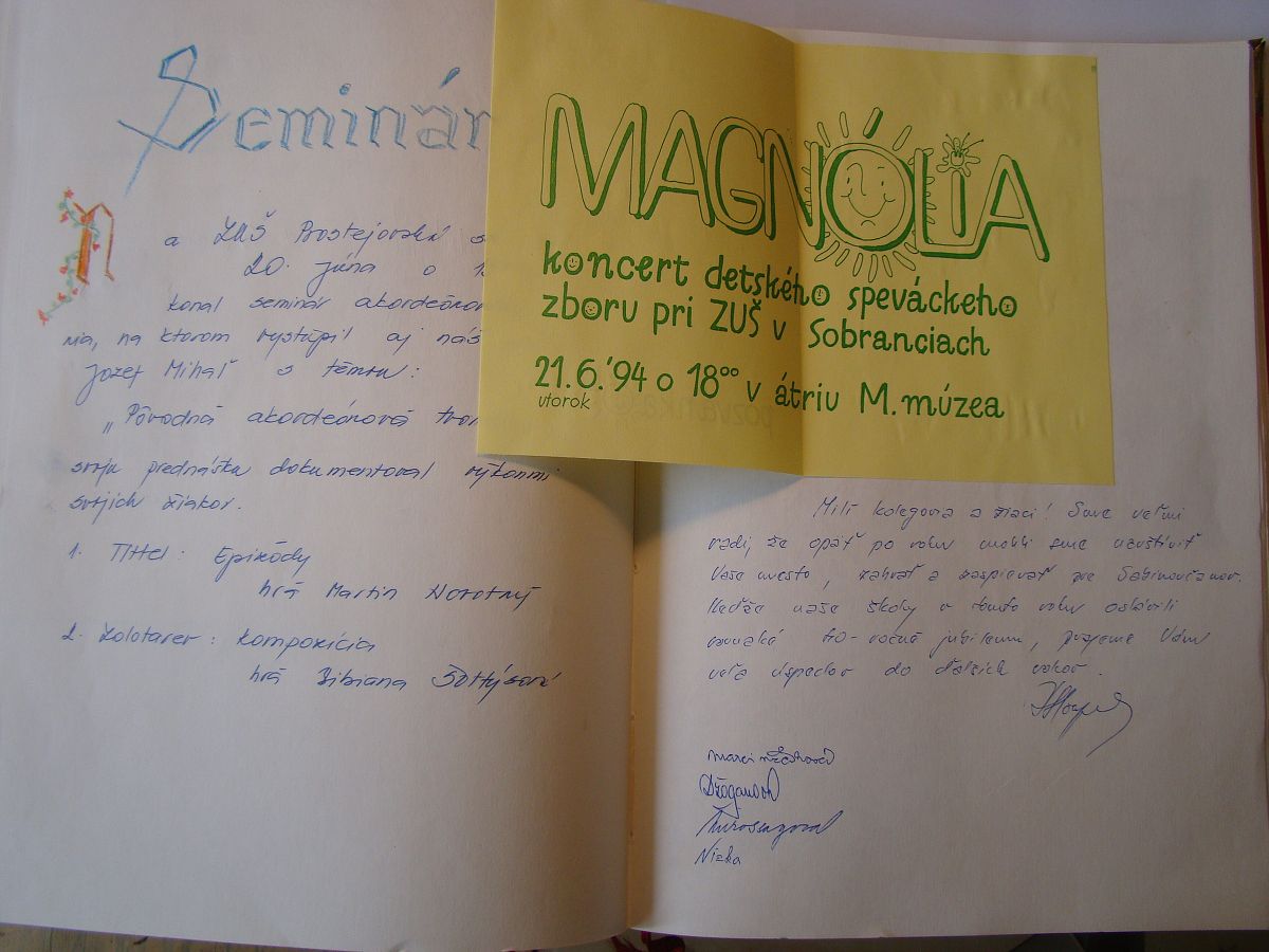 Kronika školy 1989-1995