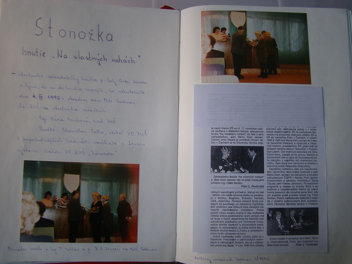 Kronika školy 1995-2001