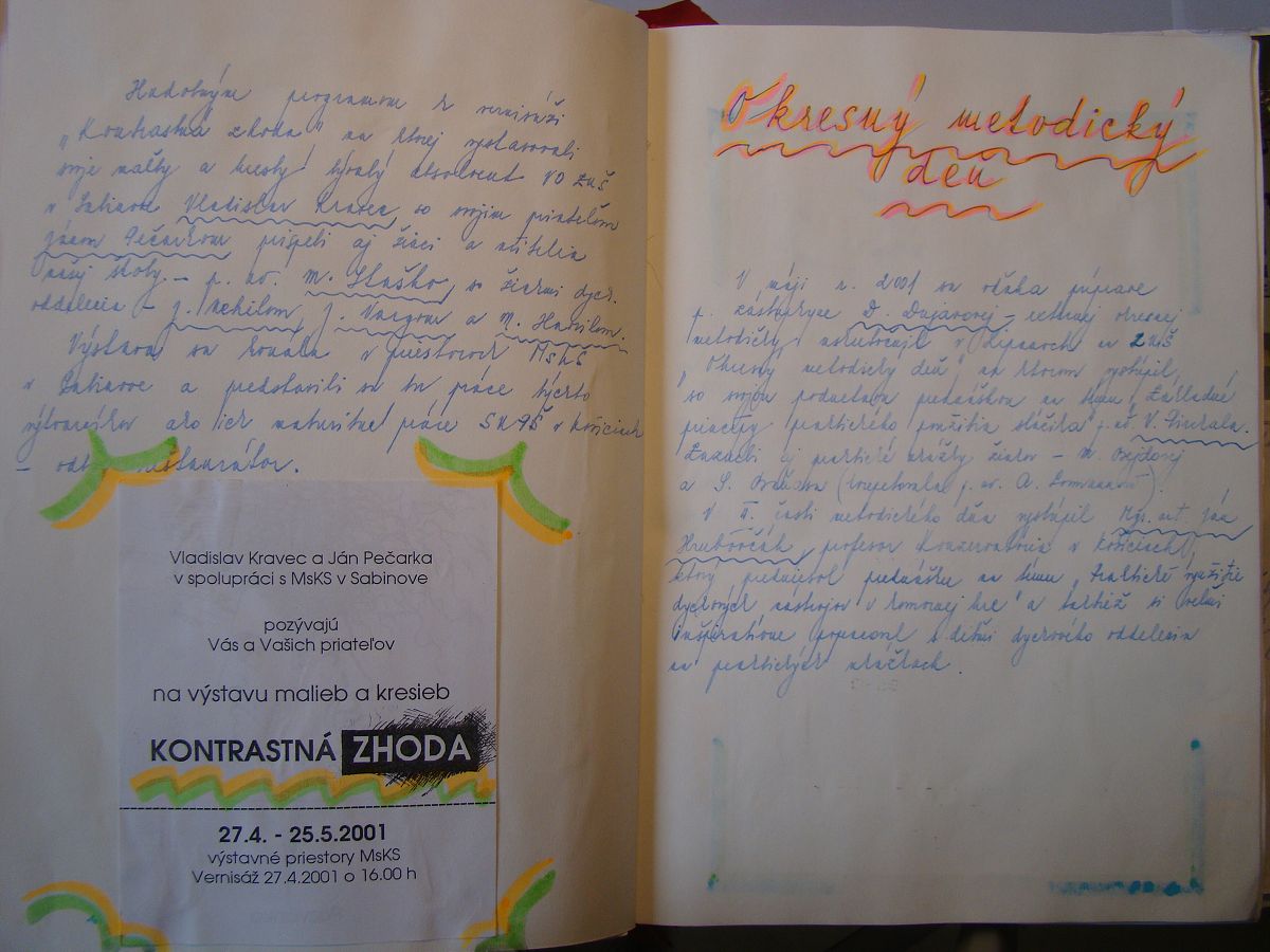 Kronika školy 1995-2001