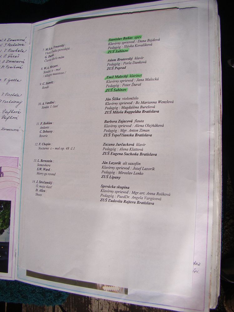 Kronika školy 2001-2008