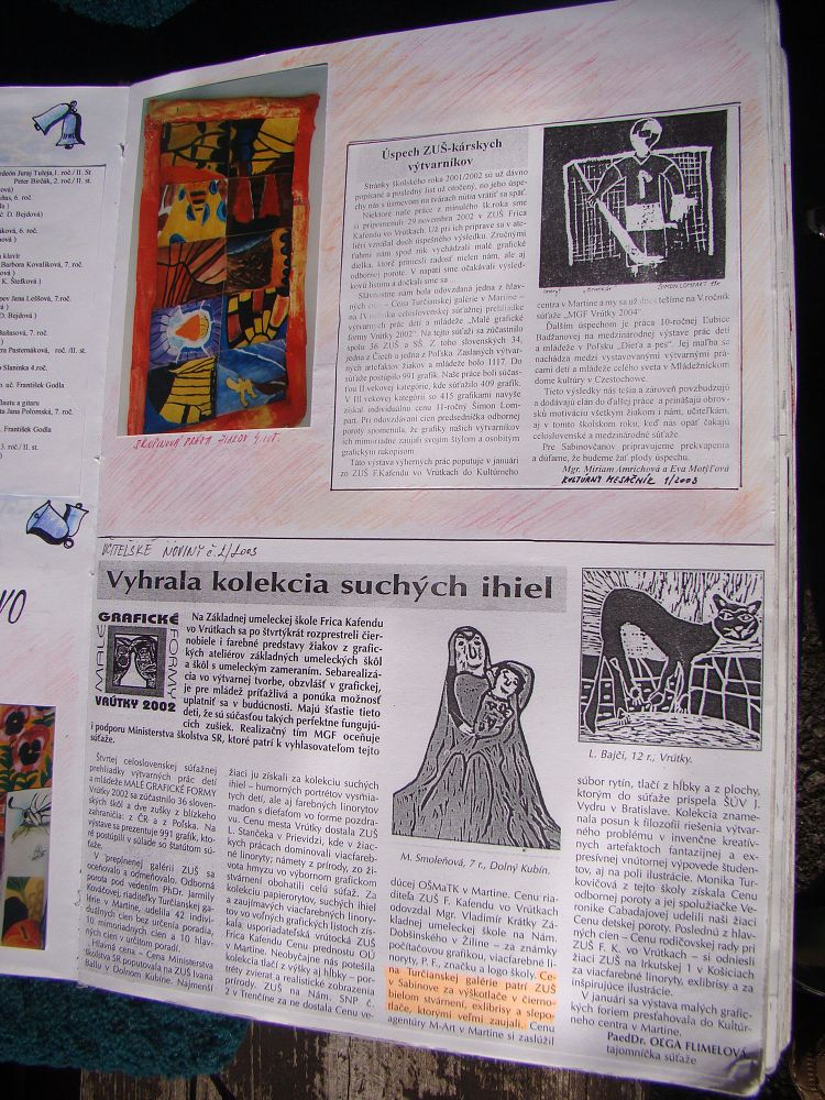 Kronika školy 2001-2008