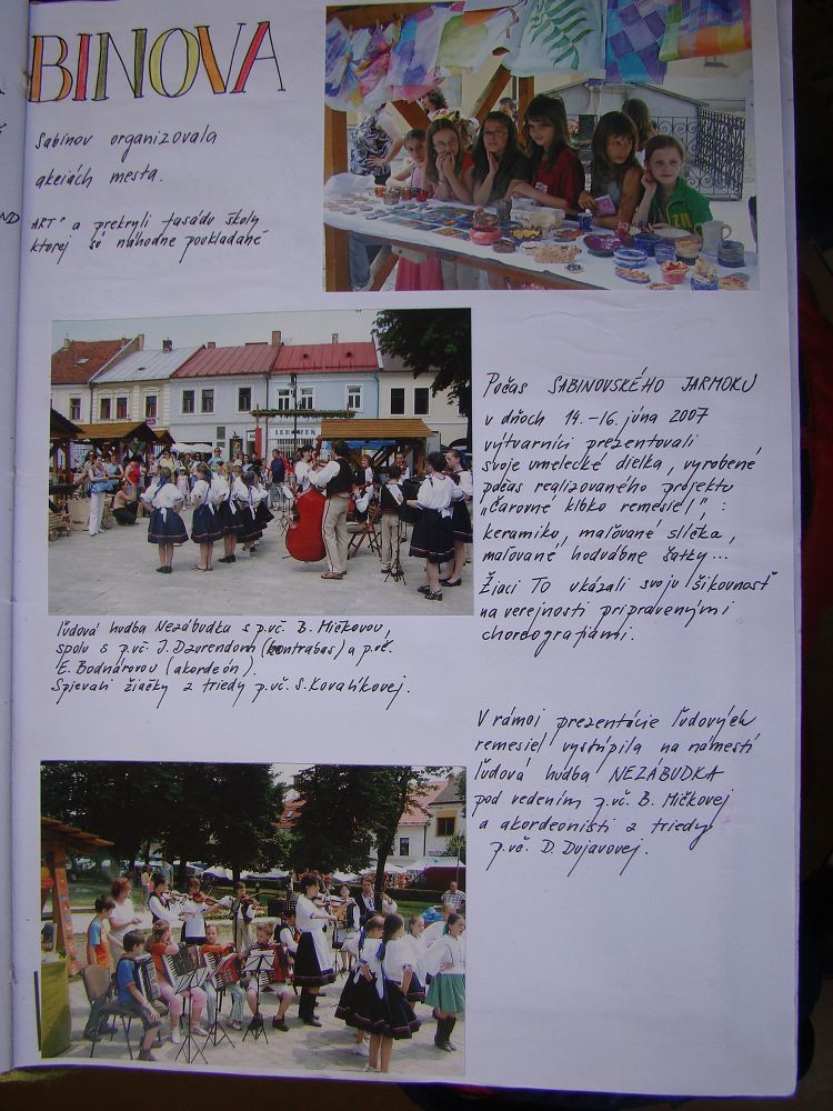 Kronika školy 2001-2008