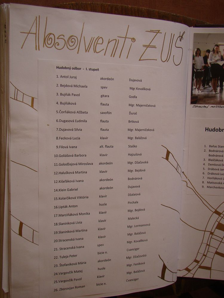 Kronika školy 2001-2008