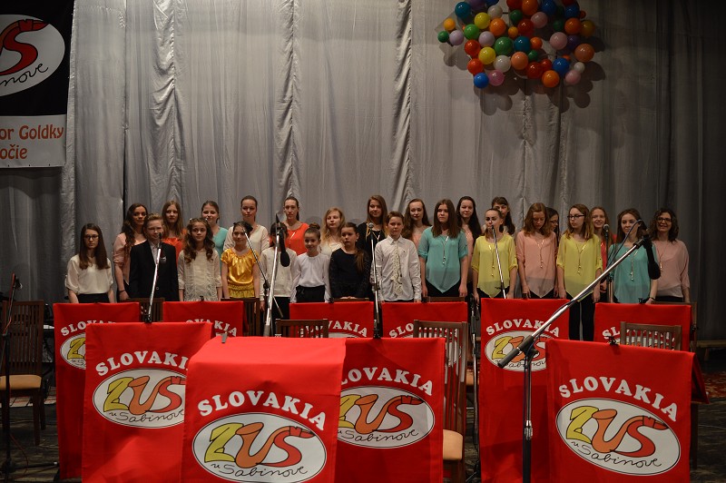 Spevácky zbor Goldky - 10.výročie vzniku - vých.koncert