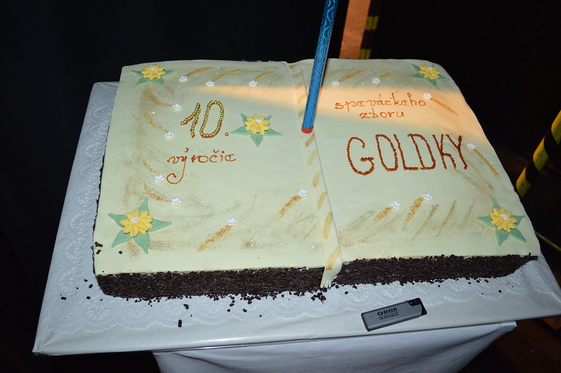 Spevácky zbor Goldky - 10.výročie vzniku - benef. koncert