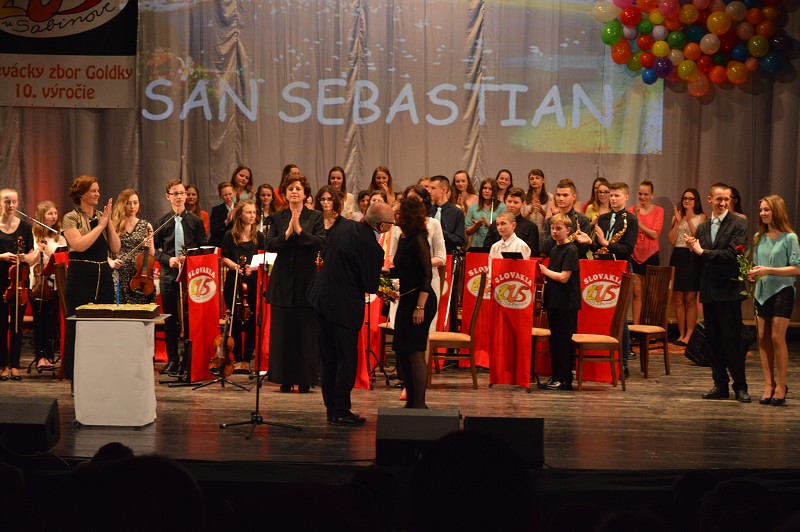 Spevácky zbor Goldky - 10.výročie vzniku - benef. koncert