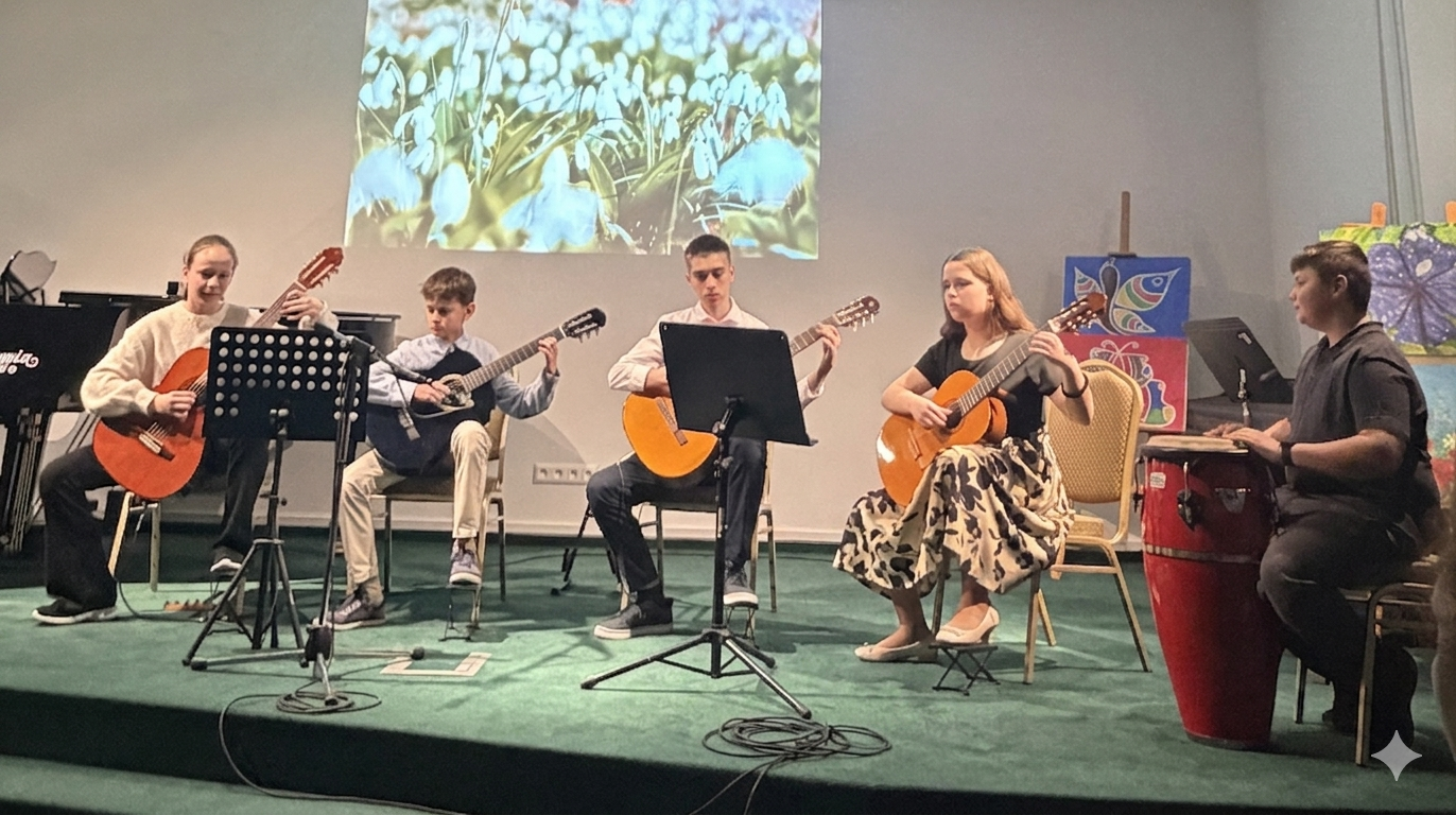  Chvenie strún v komornej záhrade melódií