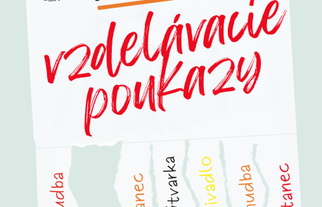 Aj u nás prijímame vzdelávacie poukazy